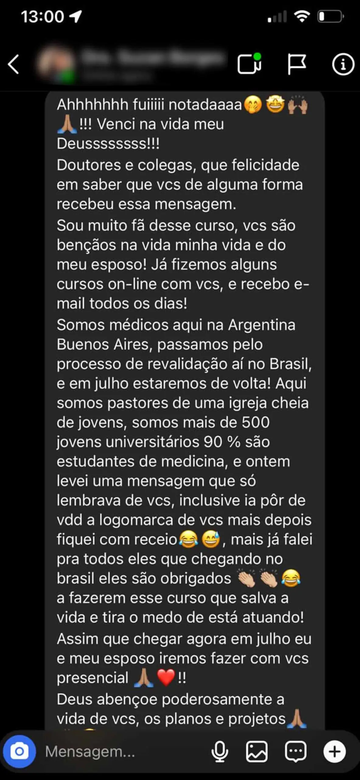 REVALIDA depoimento 5